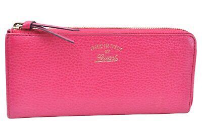 gucci zip around swing leather wallet pink368232|Gucci Zip Around Wallet .